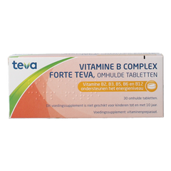 Teva Vitamine B complex forte 30 Tabletten