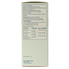 Teva Broomhexine HCL 4mg/ml = 0.8 mg 150 Milliliter