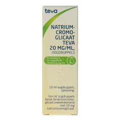 Teva Natriumcromoglicaat 20mg oogdruppels 10 Milliliter