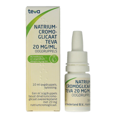 Teva Natriumcromoglicaat 20mg oogdruppels 10 Milliliter