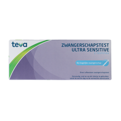 Teva Zwangerschapstest ultra sensitive 1.00 Stuks