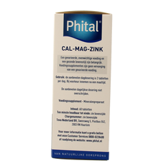 Phital Cal mag zink 60 Tabletten