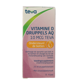 Teva Vitamine D AQ druppels 10 mcg 25 Milliliter