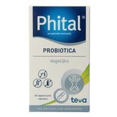 Phital Probiotica dagelijks 60.00 Vegetarische capsules