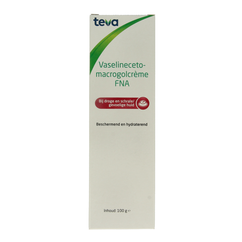 Teva Vaselinecetomacrogolcreme FNA 100 Gram