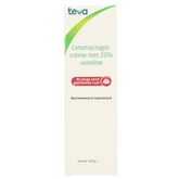 Teva Cetomacrogolcreme 20% vaseline 100.00 Gram