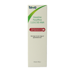 Teva Vaseline paraffine 110/230 100 Gram