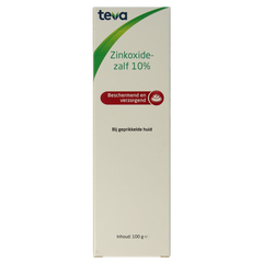 Teva Zinkoxidezalf 10% 100 Gram