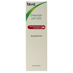 Teva Zinkoxidezalf 10% 100 Gram
