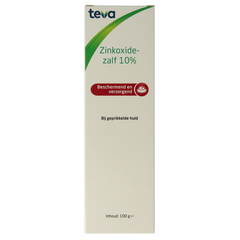 Teva Zinkoxidezalf 10% 100.00 Gram