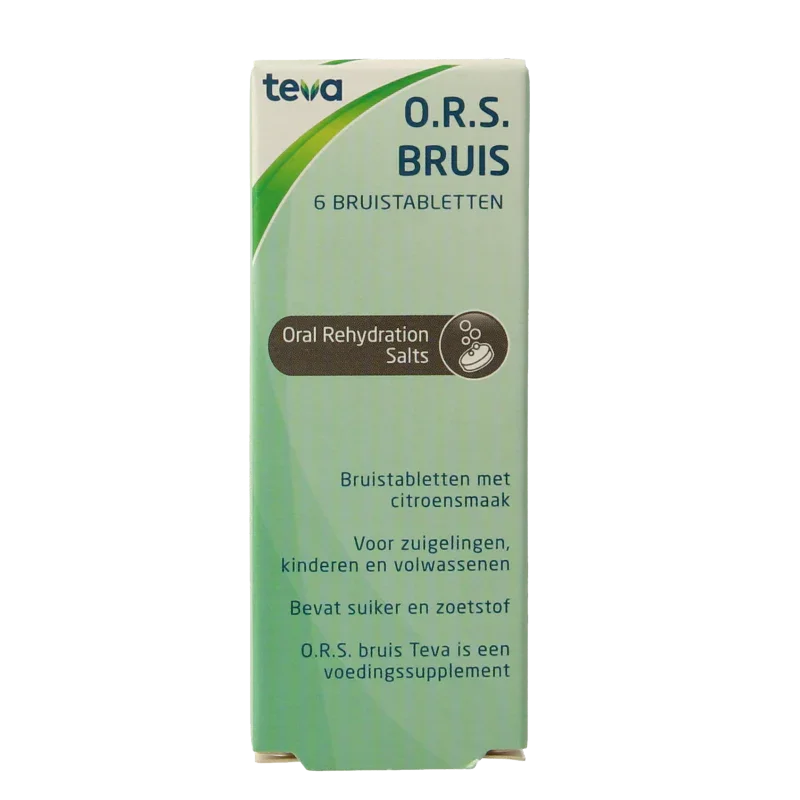 Teva ORS Bruis 6 Tabletten