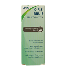 Teva ORS Bruis 6 Tabletten