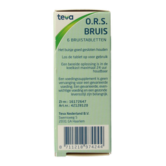 Teva ORS Bruis 6.00 Tabletten