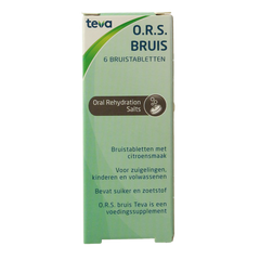 Teva ORS Bruis 6 Tabletten