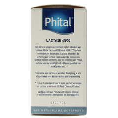 Phital Lactase 4500 50.00 Kauwtabletten
