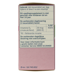 Teva Vitamine D 20 mcg 800IE 300 Tabletten