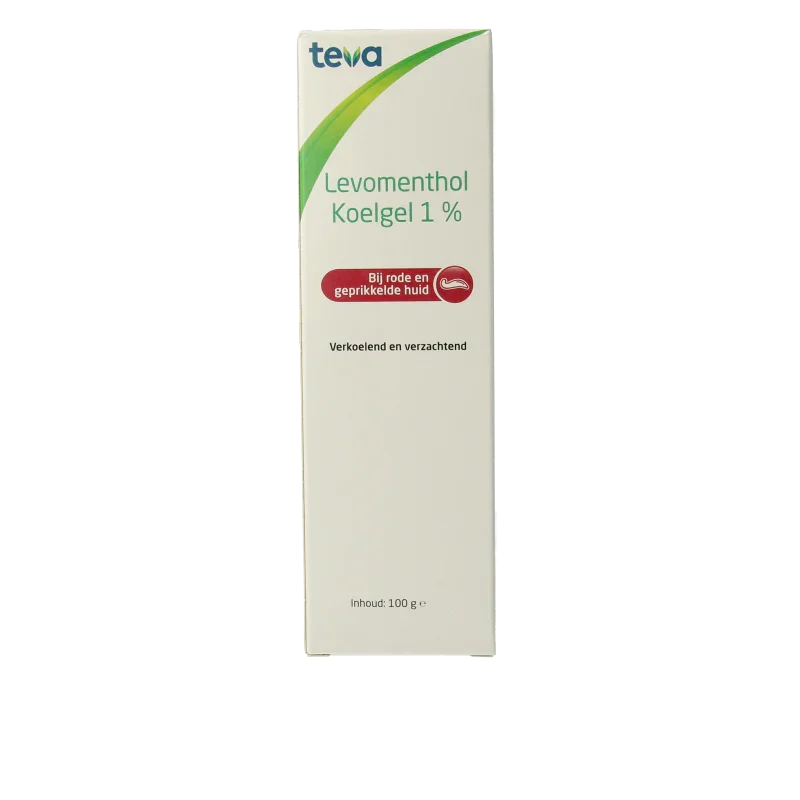 Teva Levomenthol koelgel 1% 100 Gram