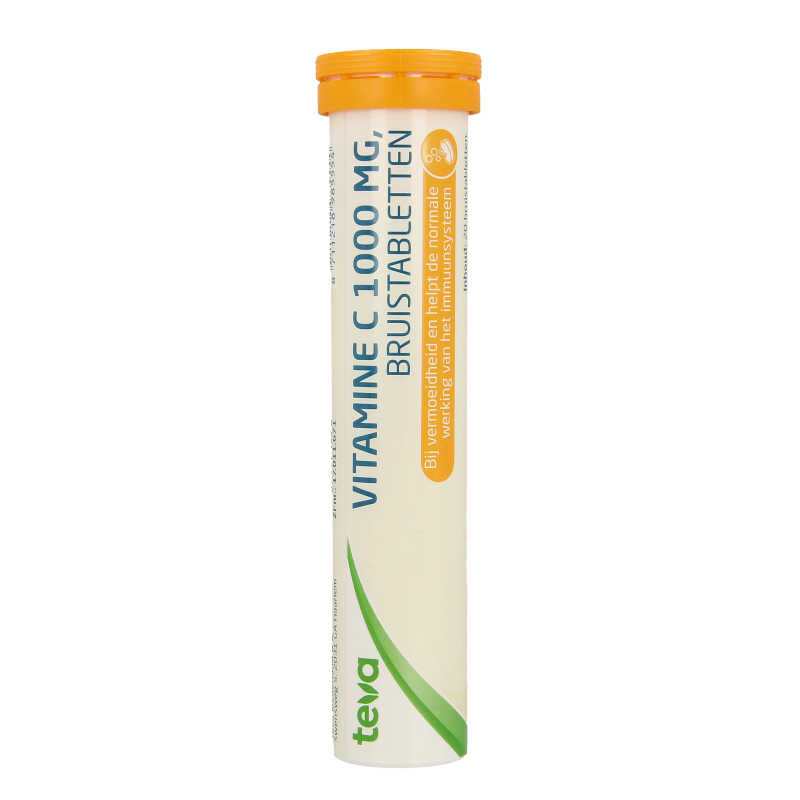 Teva Vitamine C 1000mg bruistabletten 20 Tabletten