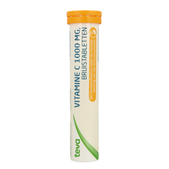 Teva Vitamine C 1000mg bruistabletten 20.00 Tabletten