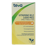 Teva Vitamine B12 1000mcg 120.00 Tabletten