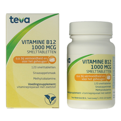 Teva Vitamine B12 1000mcg 120 Tabletten