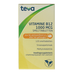 Teva Vitamine B12 1000mcg 120.00 Tabletten
