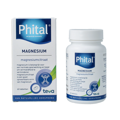 Phital Magnesium 200mg 60 Tabletten