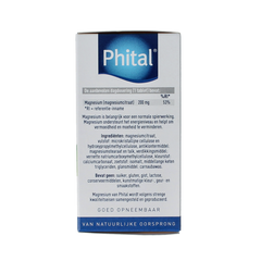 Phital Magnesium 200mg 60 Tabletten