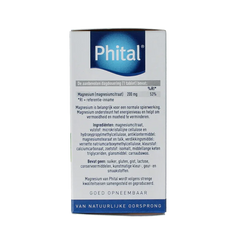 Phital Magnesium 200mg 60 Tabletten