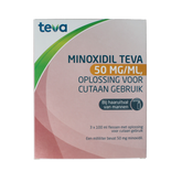 Teva Minoxidil 50mg/ml 3x100ml 300.00 Milliliter