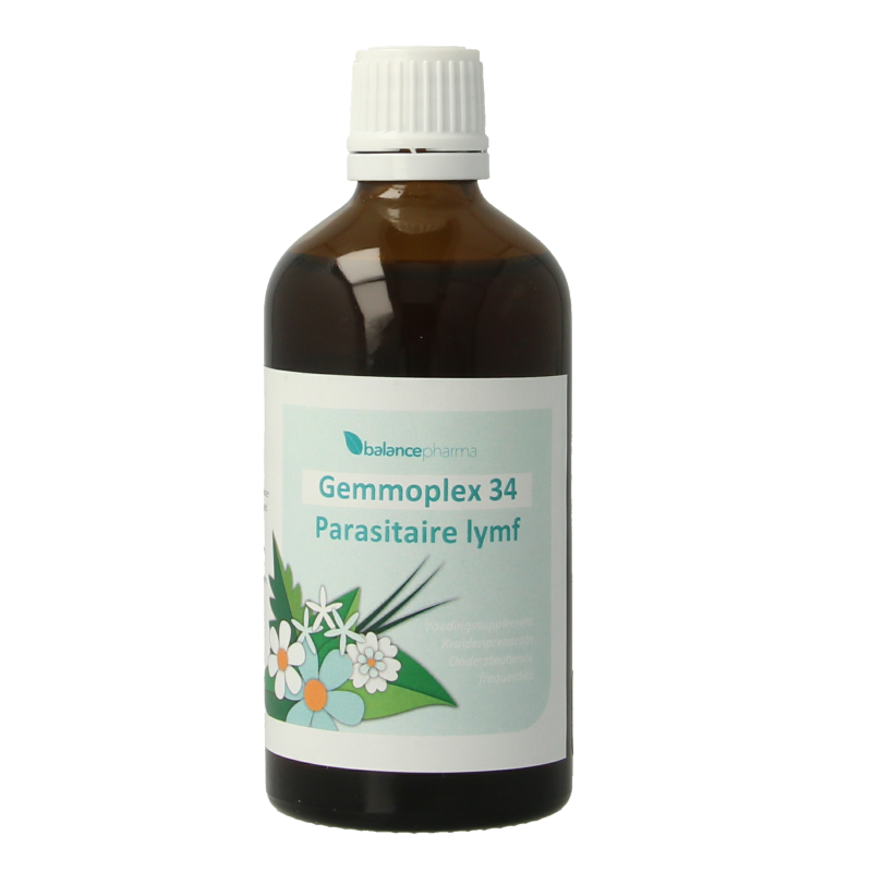 Balancepharma HGP034 Gemmoplex parasitaire lymf 100.00 Milliliter