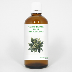 Balancepharma Gemmo simplex 19 ilex aquifolium 100.00 Milliliter