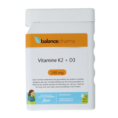 Balancepharma Supplements 53 Vitamine K2 + Vitamine D3 90 Softgels