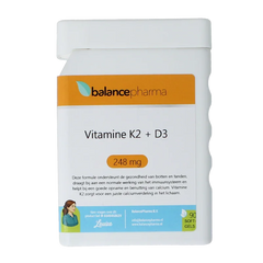 Balancepharma Supplements 53 Vitamine K2 + Vitamine D3 90 Softgels