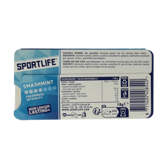 Sportlife Smashmint blauw pack 1.00 Stuks