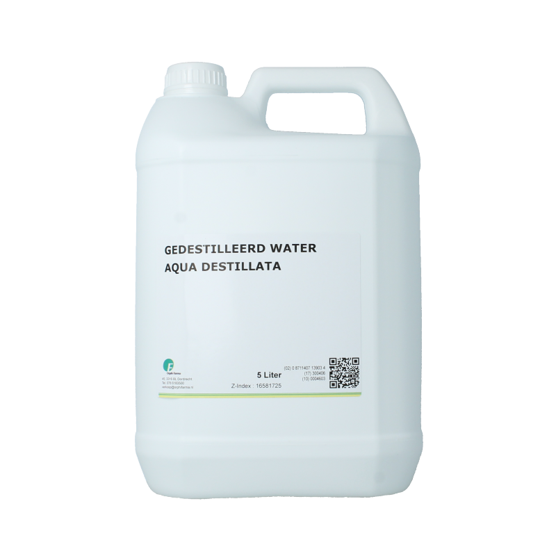 Chempropack Gedestilleerd water 5 Liter