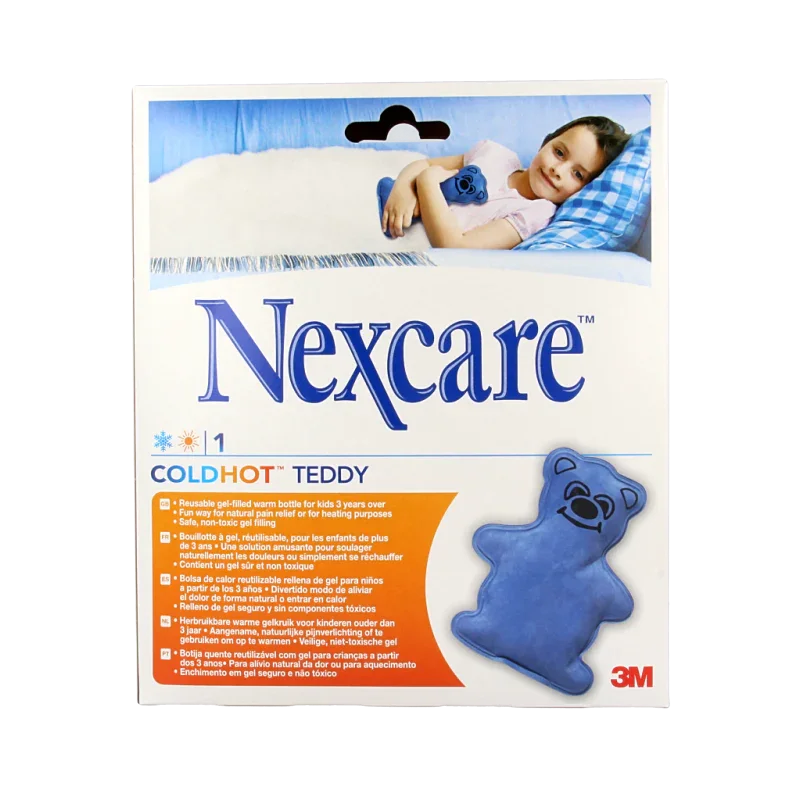 Nexcare Cold hot kruik teddy fluweer 1.00 Stuks