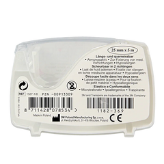 3M Transpore hechtpleister 5m x 25mm 1 Stuks