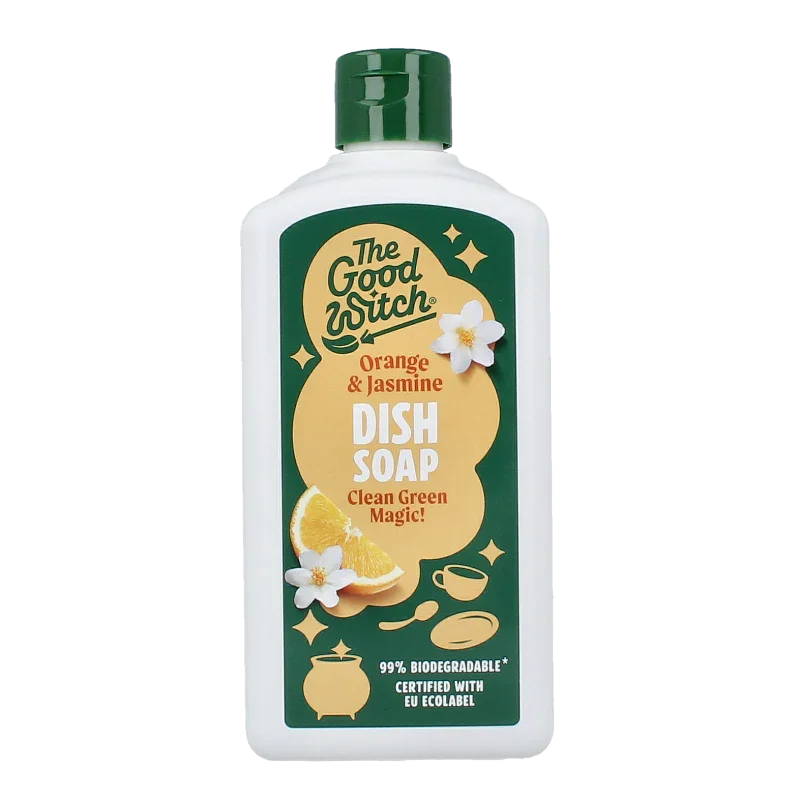 The Good Witch Afwasmiddel sinaasappel jasmijn 500 Milliliter