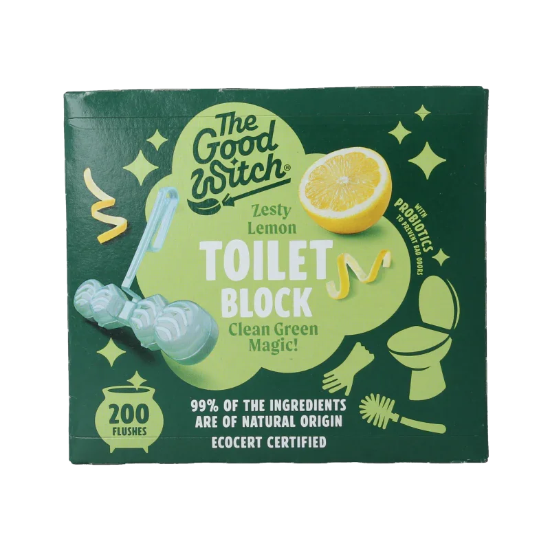 The Good Witch WC-blokje citroen gember 1 Stuks