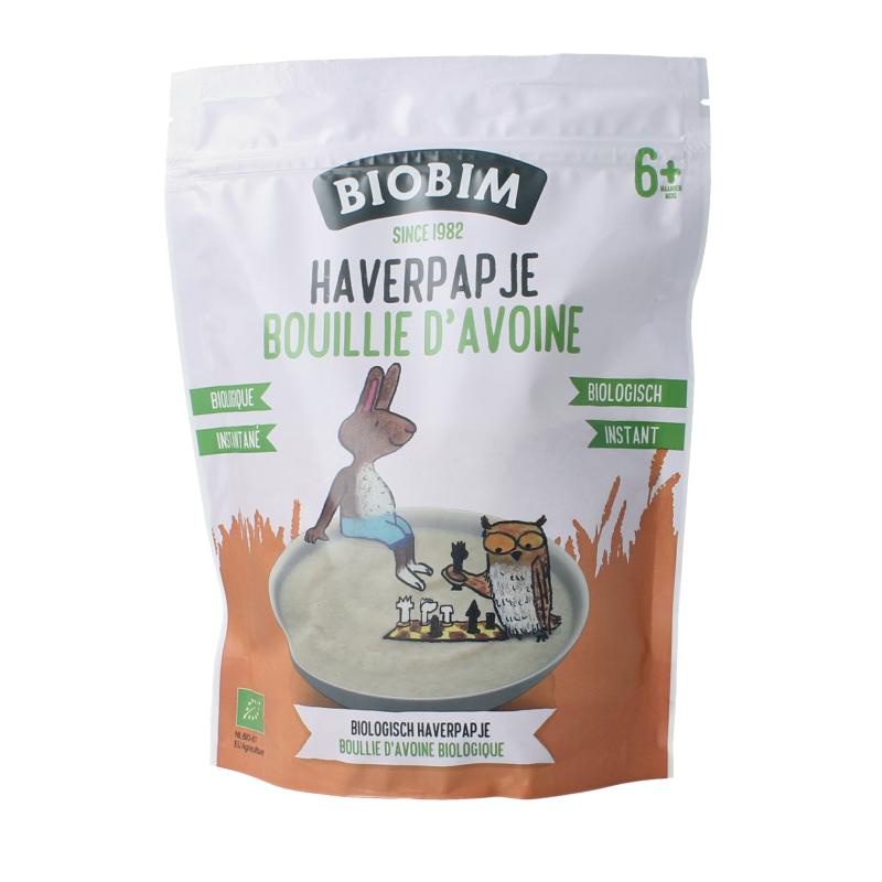 Biobim Haverpapje 6+mnd bio 200 Gram