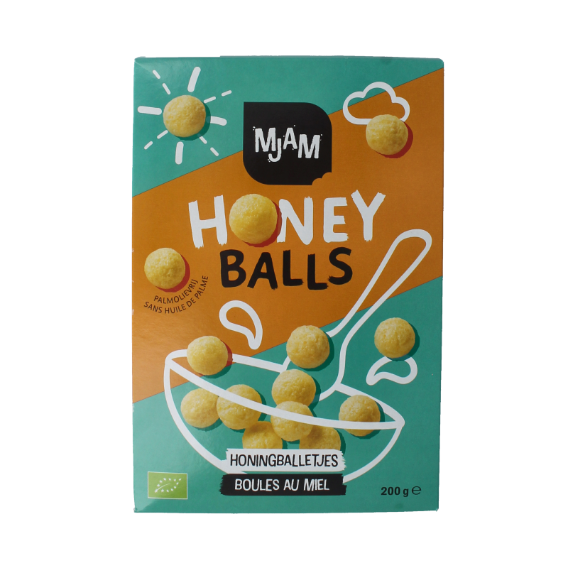 Mjam Honey balls bio 200 Gram