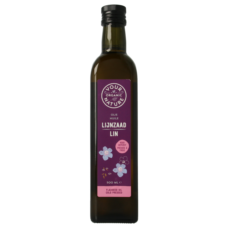 Your Organic Nature Lijnzaadolie bio 500 Milliliter