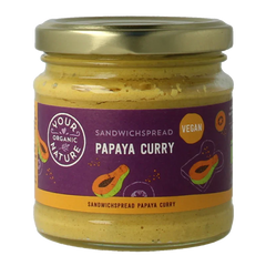Your Organic Nature Sandwichspread papaya-curry bio 180 Gram