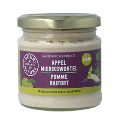Your Organic Nature Sandwichspread appel mierikswortel bio 180 Gram