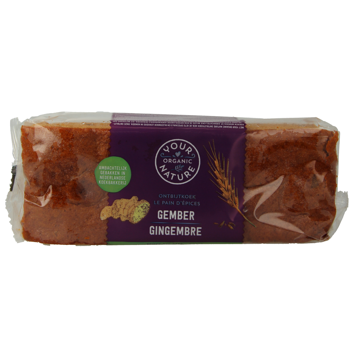 Your Organic Nature Ontbijtkoek gember bio 400.00 Gram