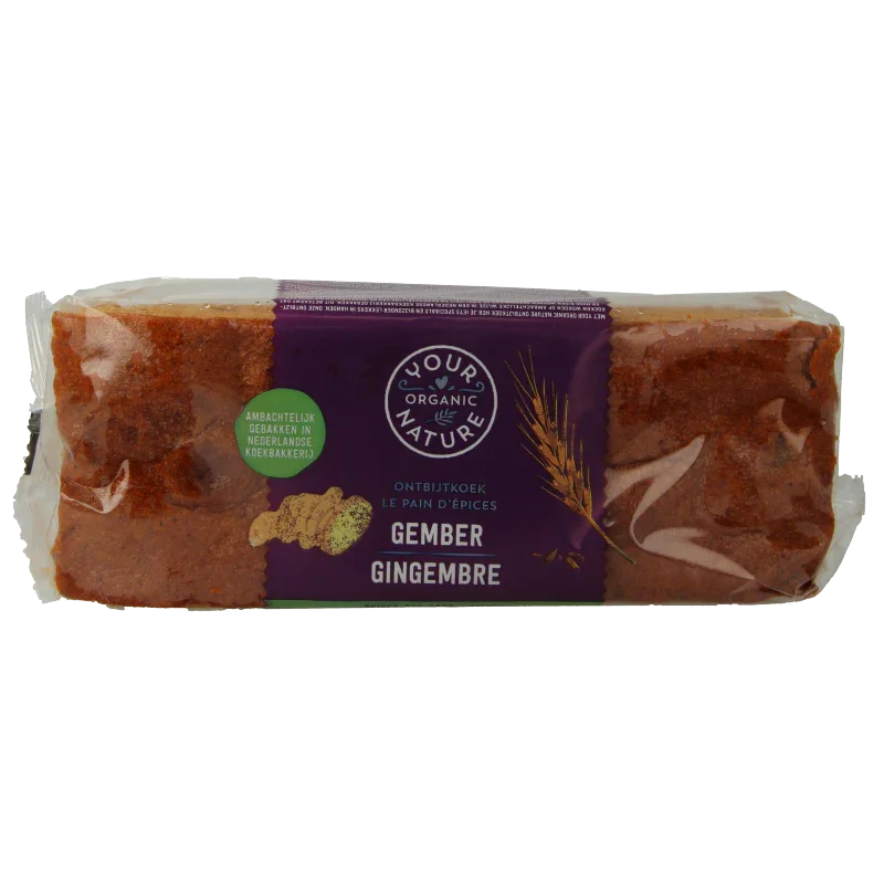Your Organic Nature Ontbijtkoek gember bio 400 Gram
