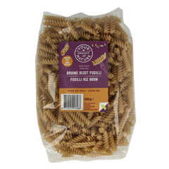 Your Organic Nature Bruine rijst pasta glutenvrij 500.00 Gram