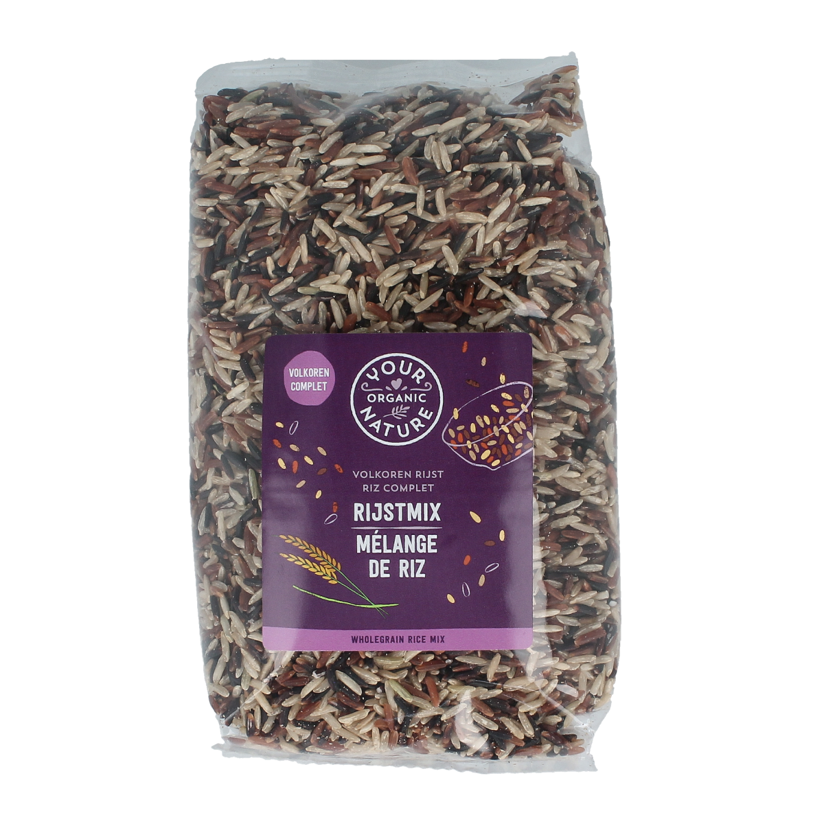 Your Organic Nature Volkorenrijst mix bio 500.00 Gram