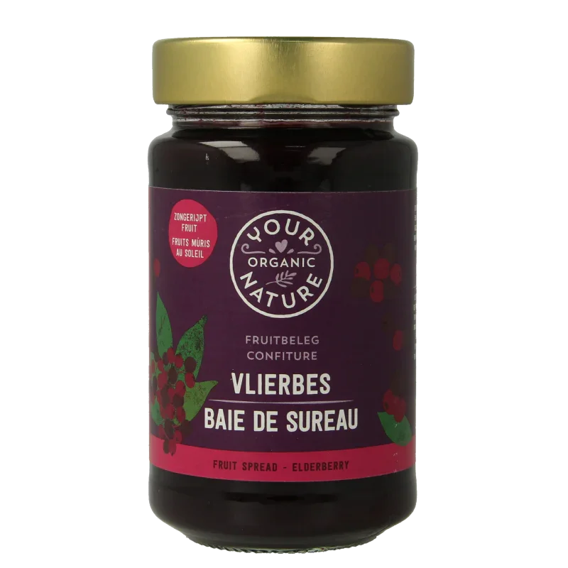 Your Organic Nature Fruit beleg vlierbes bio 250 Gram